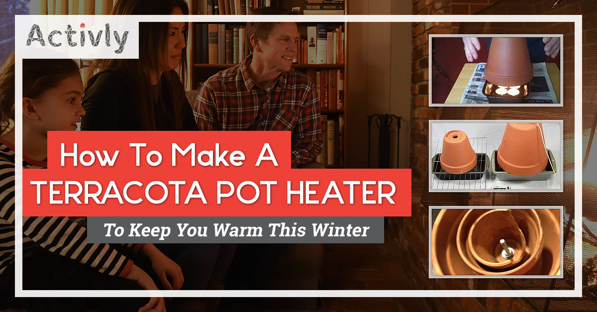 how to make terracotta pot heater
