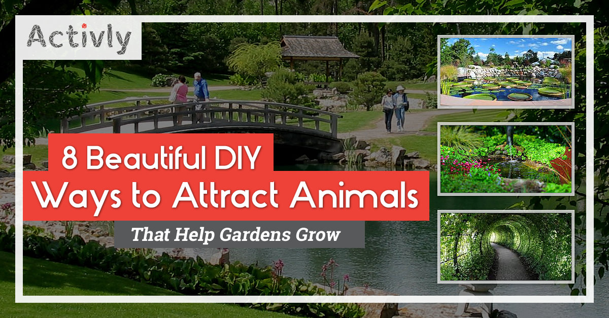 animals that help gardens grow